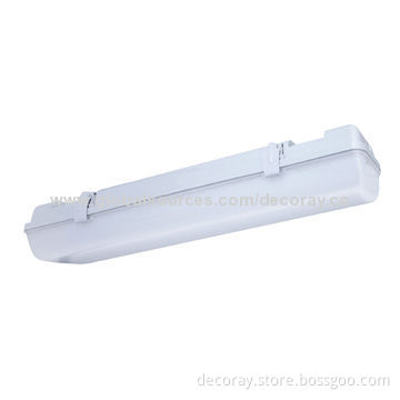 Illusion LED Weather-proof Batten, High-efficiency SMD LED Chips, 100lm/W, Emergency LED